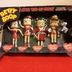Vintage Limited collectibles Betty Boop bendables